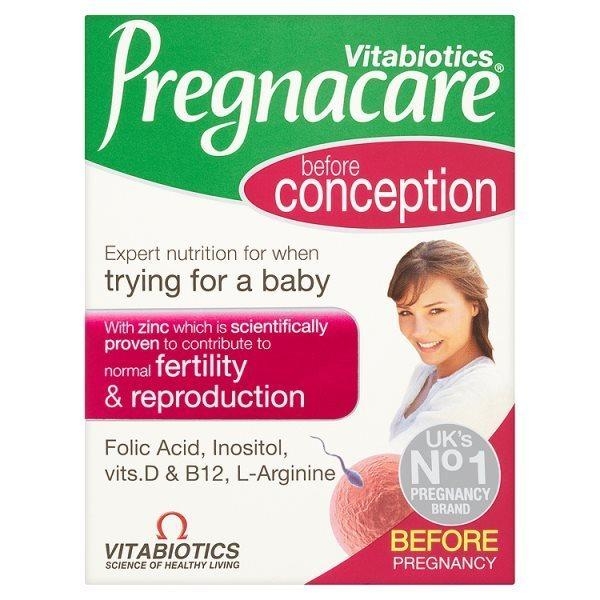 Vitabiotics Pregnacare Conception 30 Tablets Wellsell