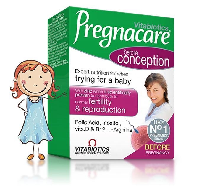 Vitabiotics Pregnacare Conception 30 Tablets Wellsell