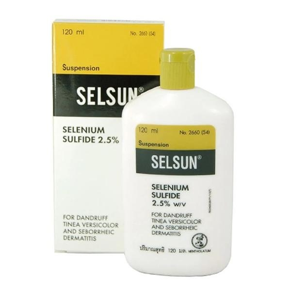 Selsun Selenium Sulfide 2.5% Shampoo 120ml | Wellsell BD