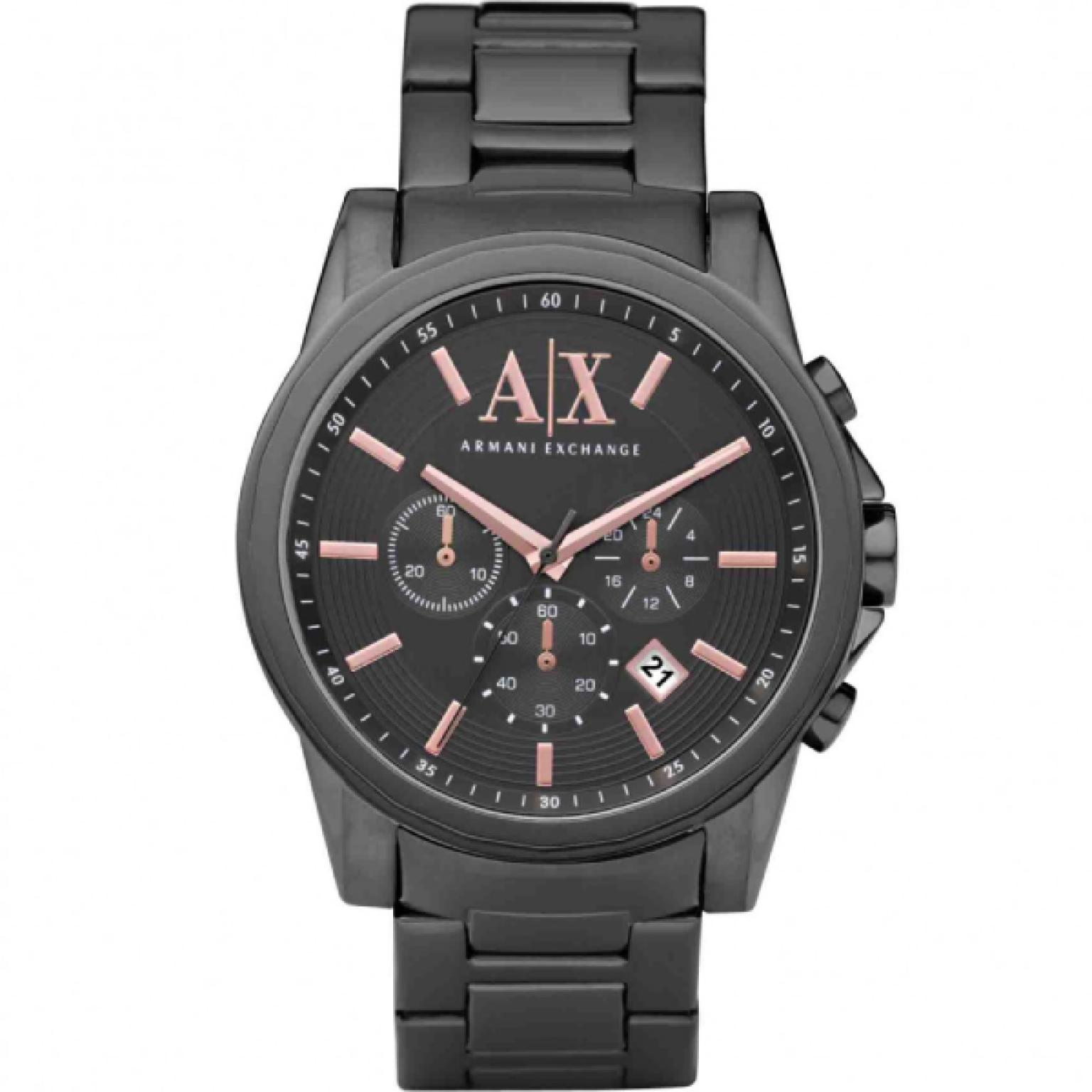 Armani Exchange AX2086 Chronograph Grey Stainless Steel Watch | Wellsell BD